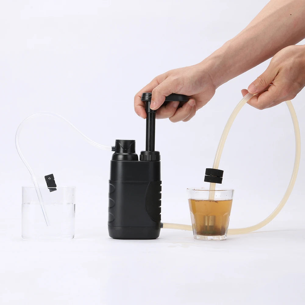 Portable Outdoor Water Filter Camping Water Purifier Survival Kit Emergency Hiking Travel Equipment Water Purifier