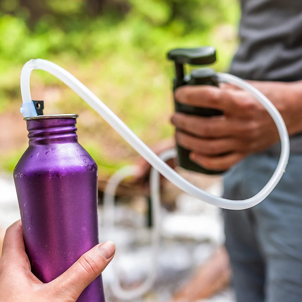 Portable Outdoor Water Filter Camping Water Purifier Survival Kit Emergency Hiking Travel Equipment Water Purifier