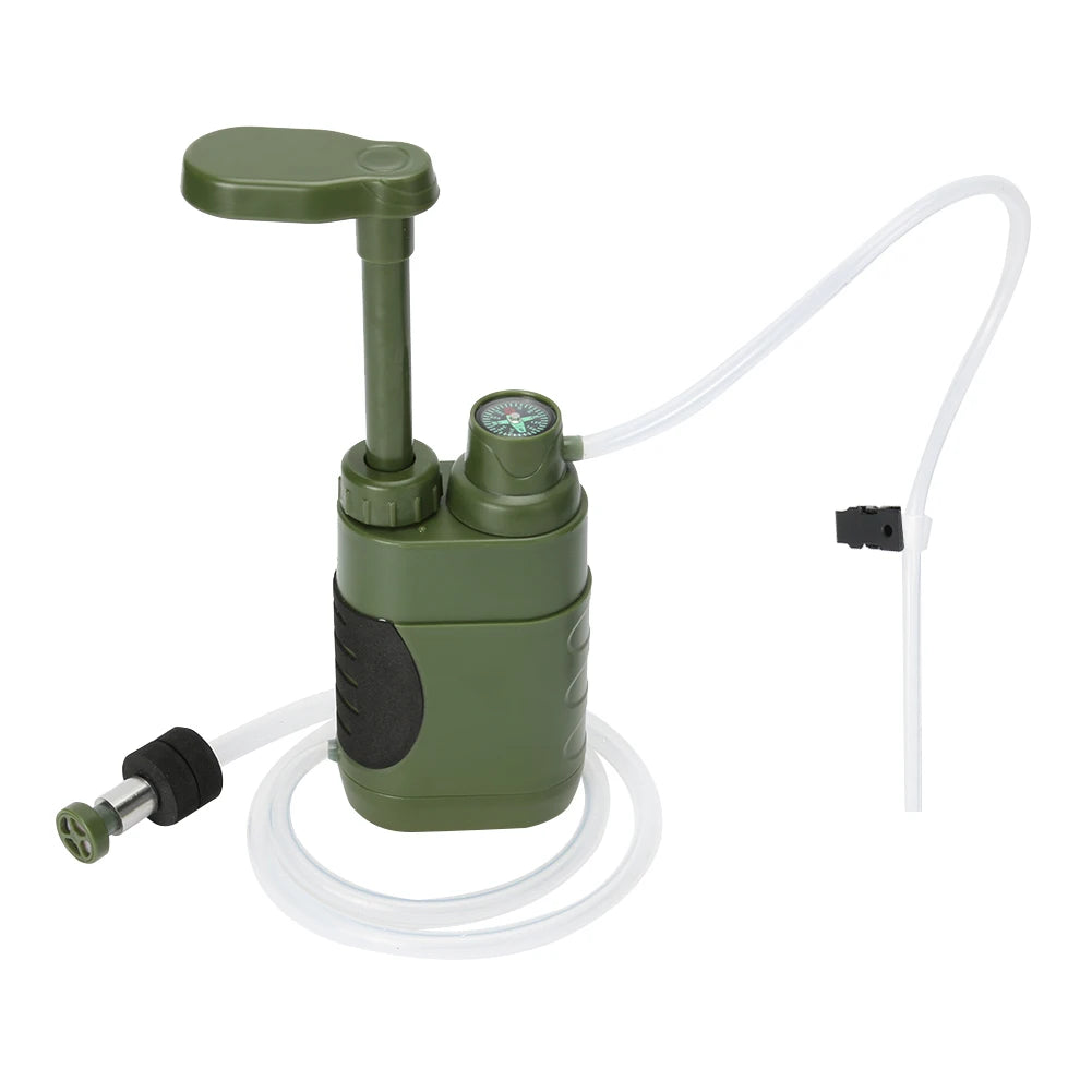 Portable Outdoor Water Filter Camping Water Purifier Survival Kit Emergency Hiking Travel Equipment Water Purifier