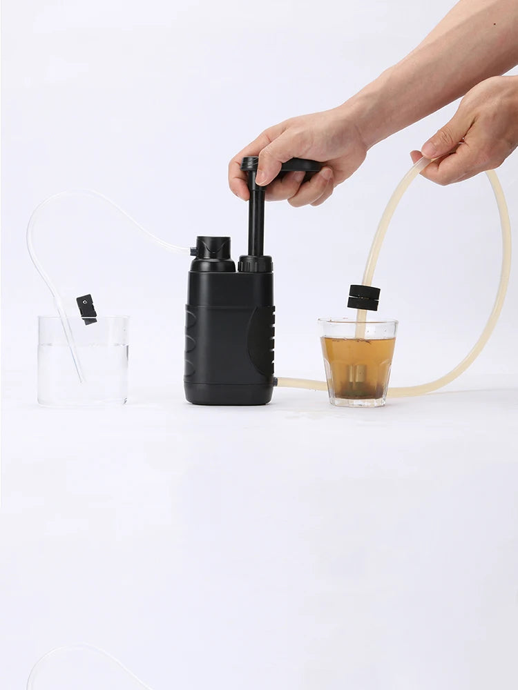 Portable Outdoor Water Filter Camping Water Purifier Survival Kit Emergency Hiking Travel Equipment Water Purifier